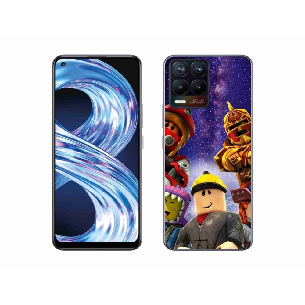 Gélburkolat mmCase a Realme 8 4G-n - roblox 3