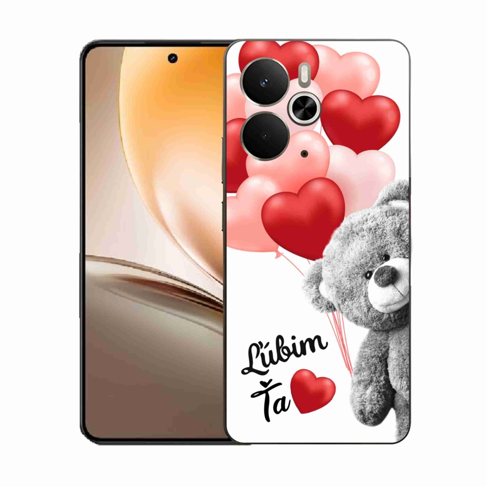 Gél borítás mmCase a Realme 14 5G számára - I love you en