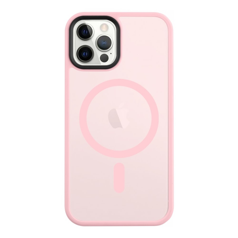 Taktikai MagForce Hyperstealth borító iPhone 12/12 Pro rózsaszín párduchoz