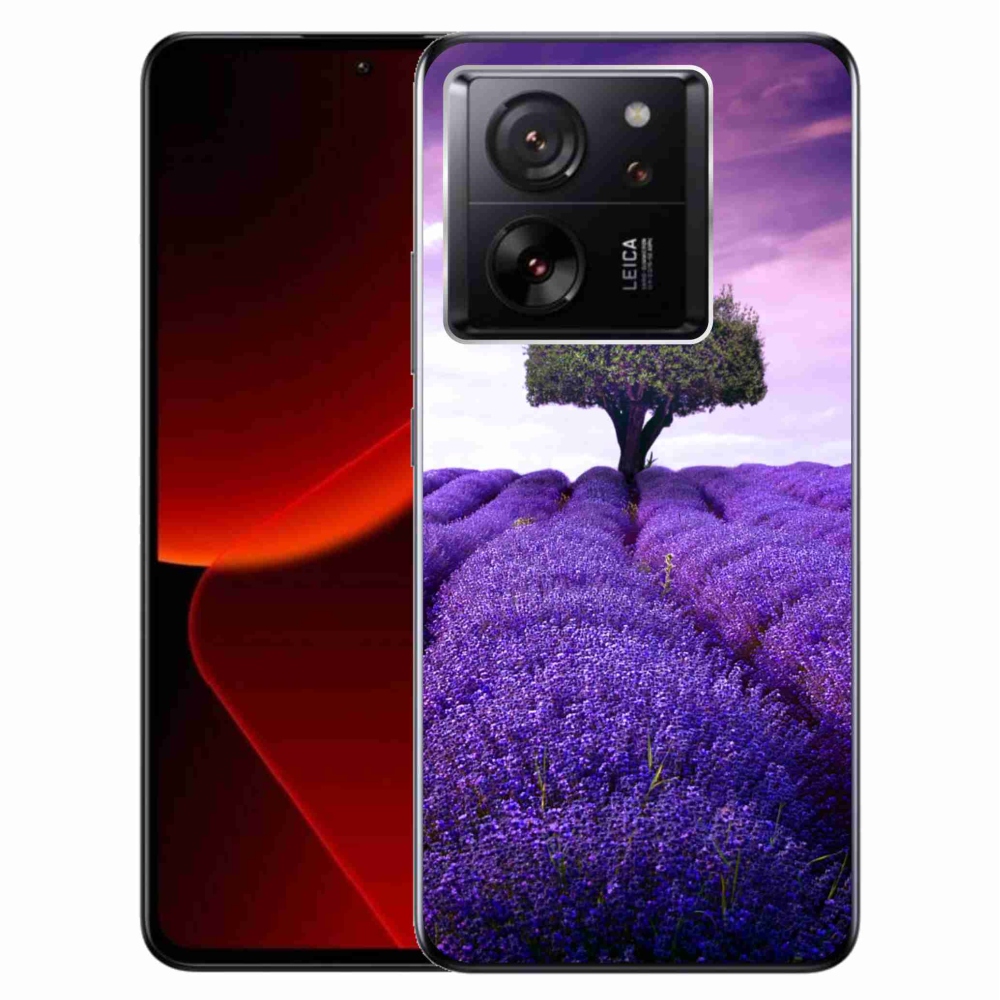 Gél borítás mmCase a Xiaomi 13T/13T Pro számára - levendula rét