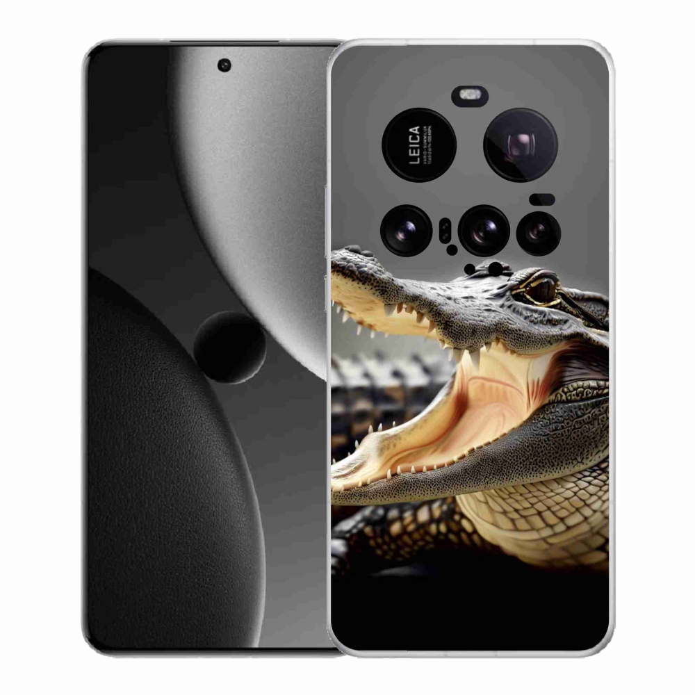 Gél borítás mmCase a Xiaomi 15 Ultra készülékhez - krokodil