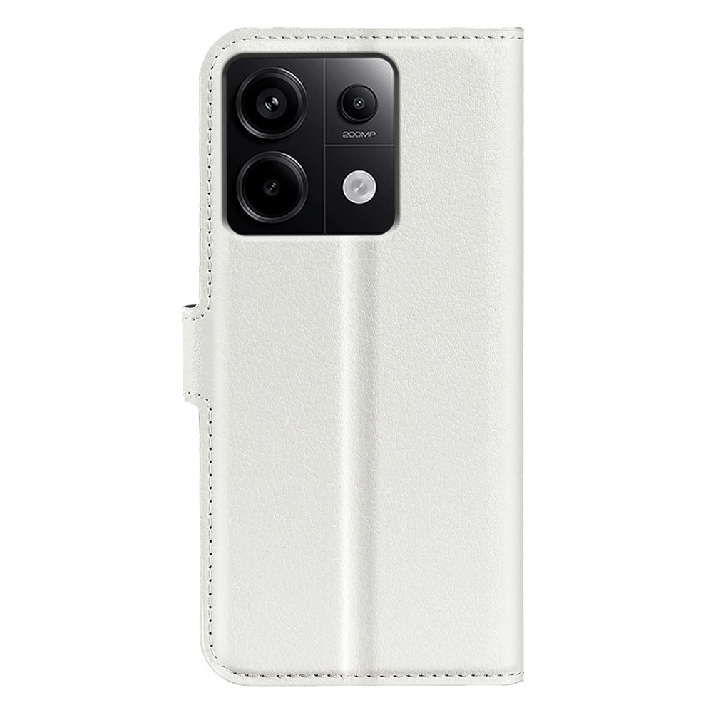 Litchi book tok Xiaomi Redmi Note 13 Pro 5G/Poco X6 5G - fehér