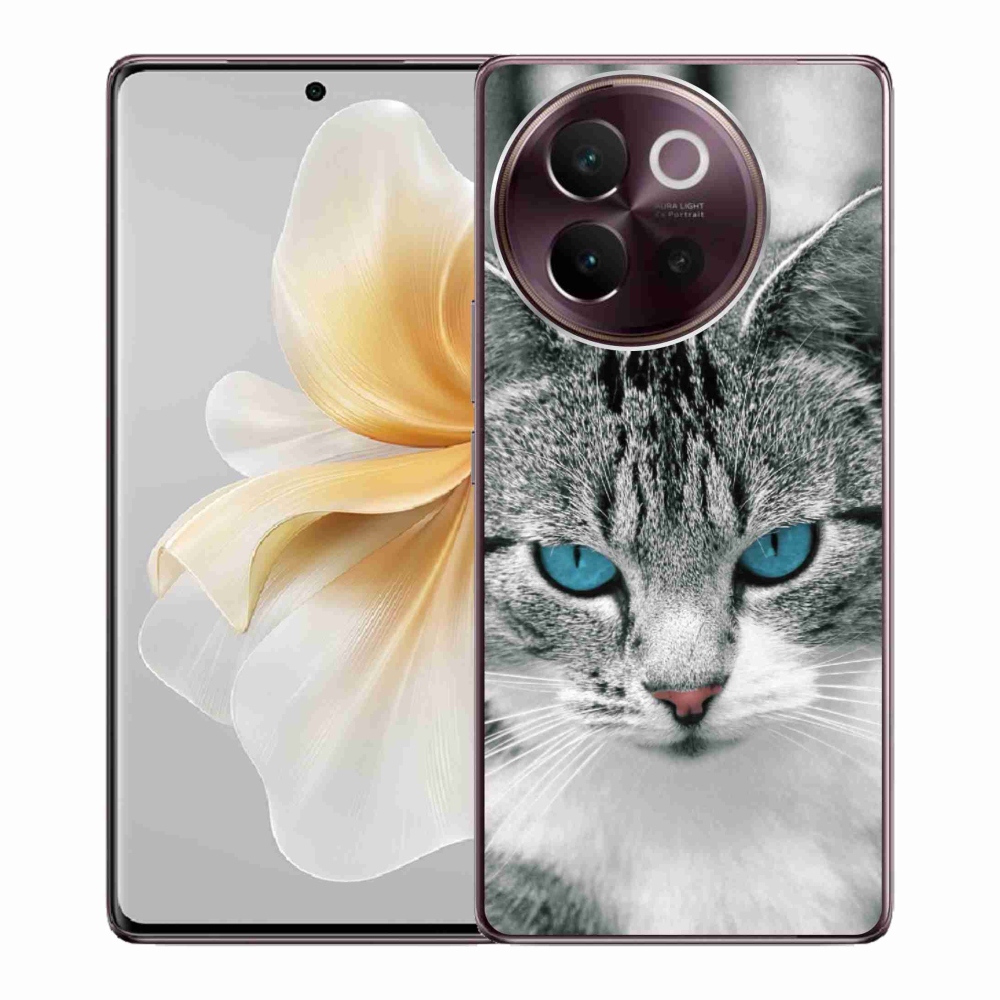 Gél borítás mmCase a Vivo V40 Lite 5G-n - macskaszem 1