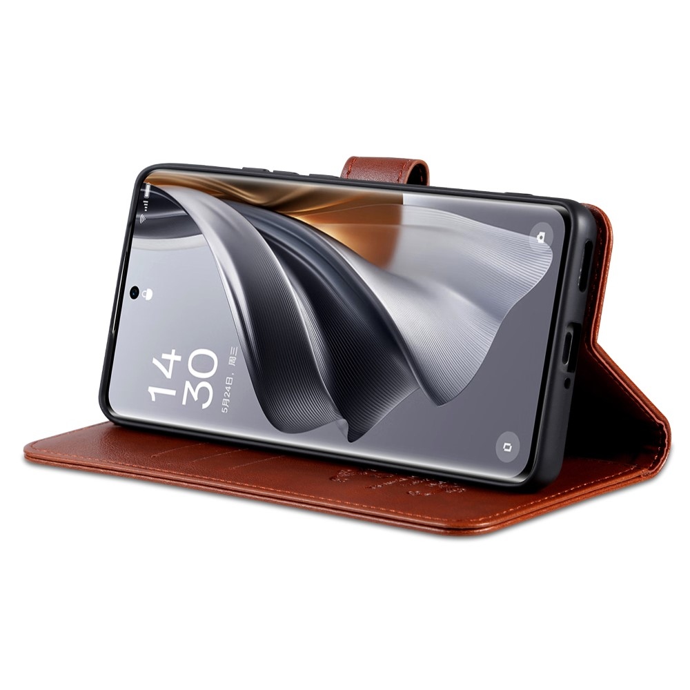 AZNS könyvtáska a Huawei Pura 70 Pro számára - barna