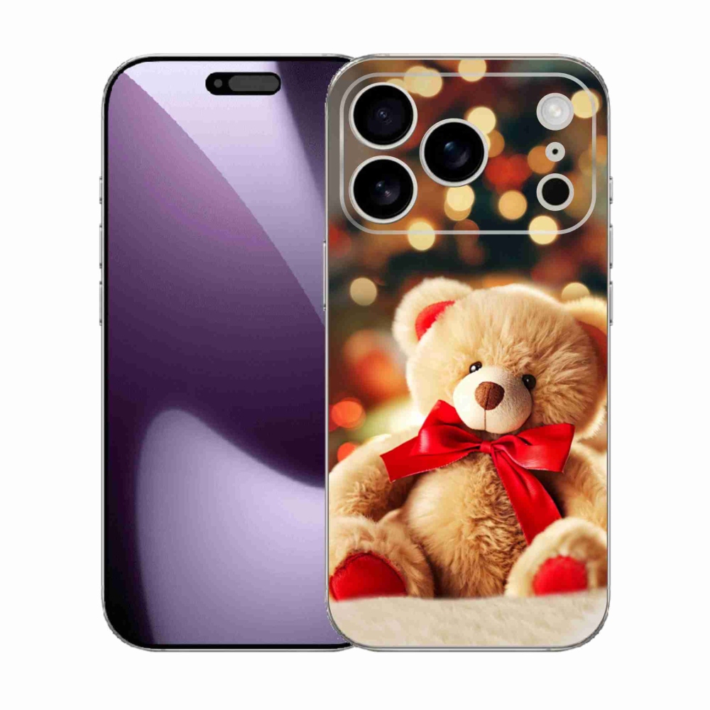 Zselés borítás mmCase iPhone 17 Pro készülékhez - mackó