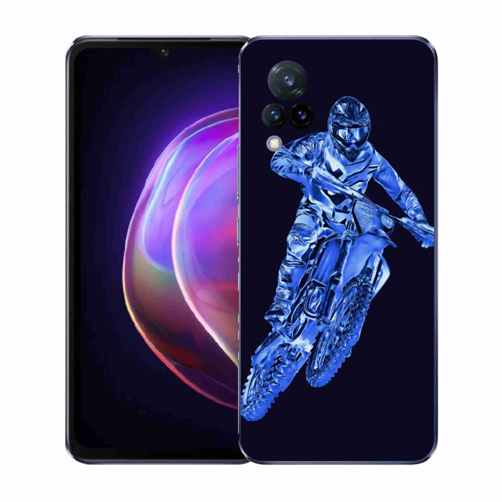 Gél borítás mmCase a Vivo V21 4G/5G készülékhez - motocross 1