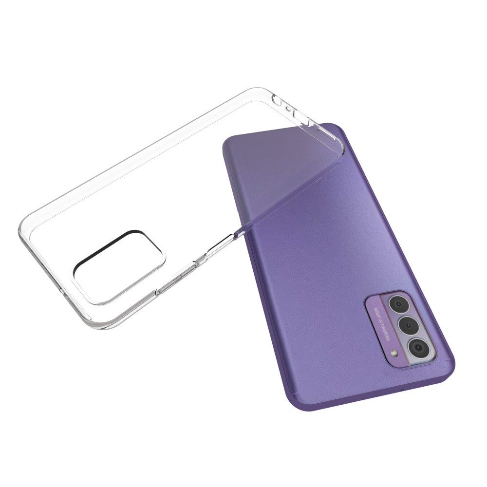 Átlátszó zselés tok Nokia G42 készülékhez - átlátszó