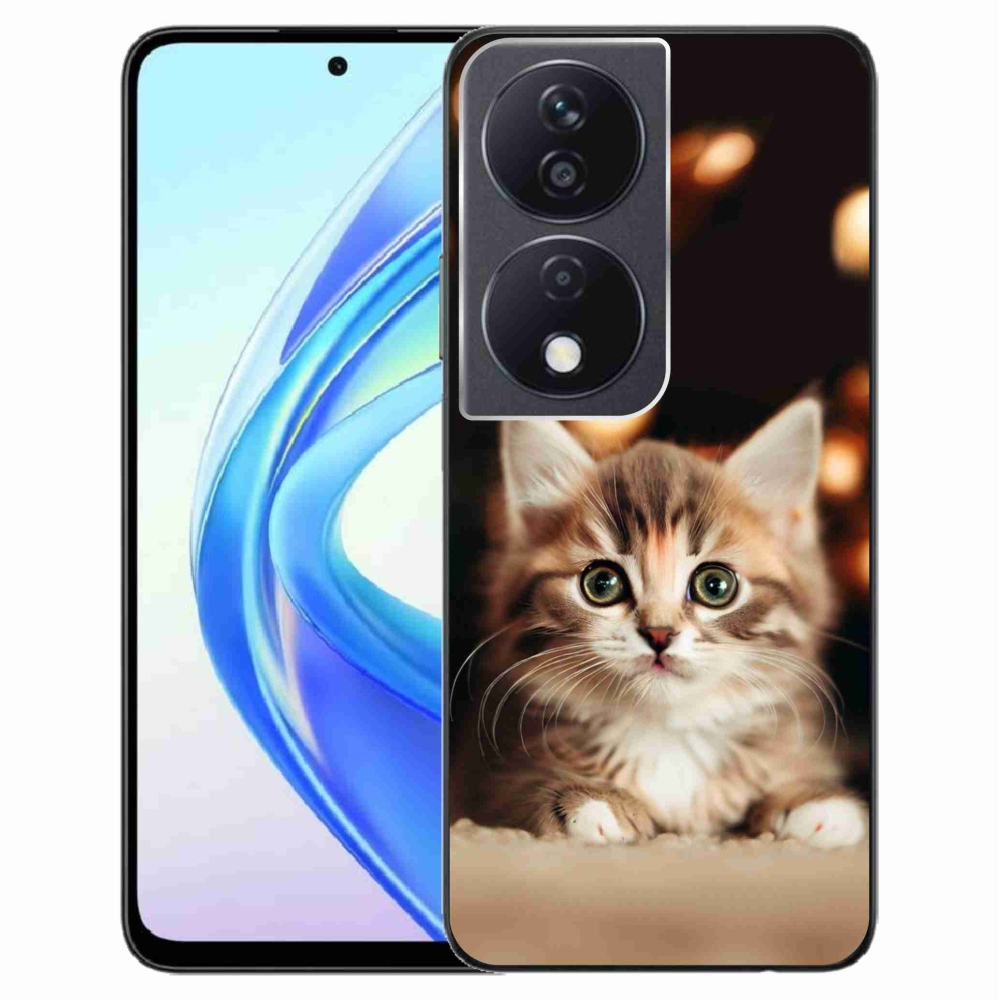 Zselés borítás mmCase a Honor X7b/Honor 90 Smart készülékhez - aranyos cica 2