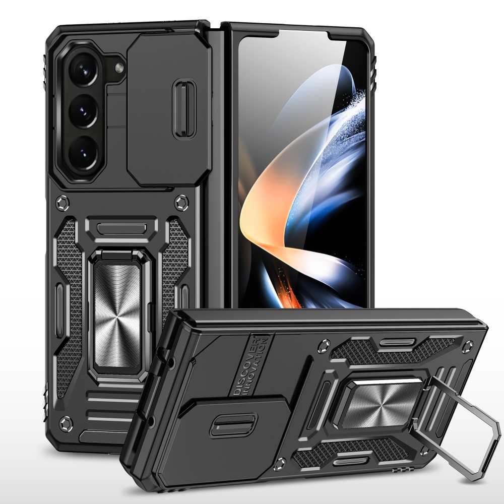 Csúszásálló borító Samsung Galaxy Z Fold6 5G készülékhez - fekete