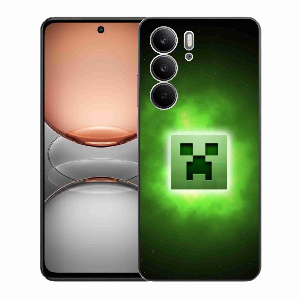 Gél borítás mmCase a Realme C75 készülékhez - minecraft