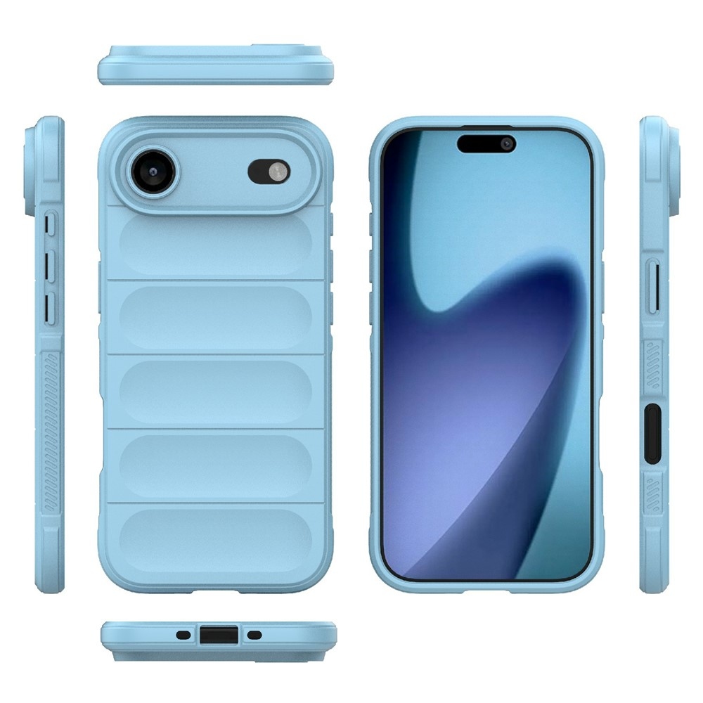 Rugg tartós zselés tok iPhone 17 Air készülékhez - világoskék