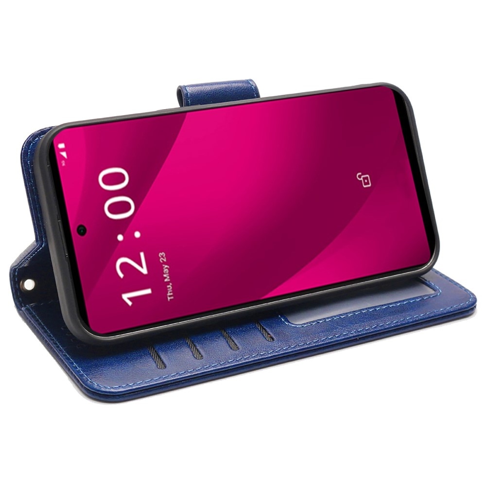 Erős könyves tok T-Mobile T Phone 2 Pro készülékhez - kék