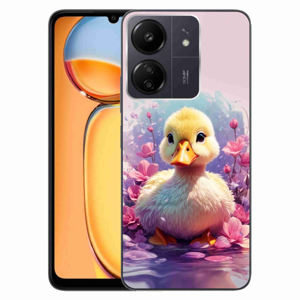 Gél borítás mmCase a Xiaomi Poco C65/Redmi 13C-hez - kacsa
