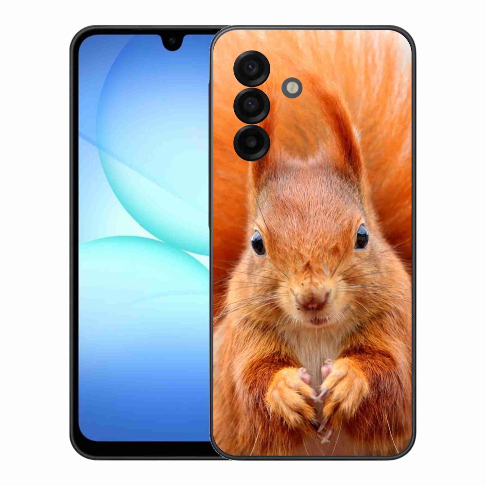 Zselés borítás mmCase Samsung Galaxy A17 5G - mókus