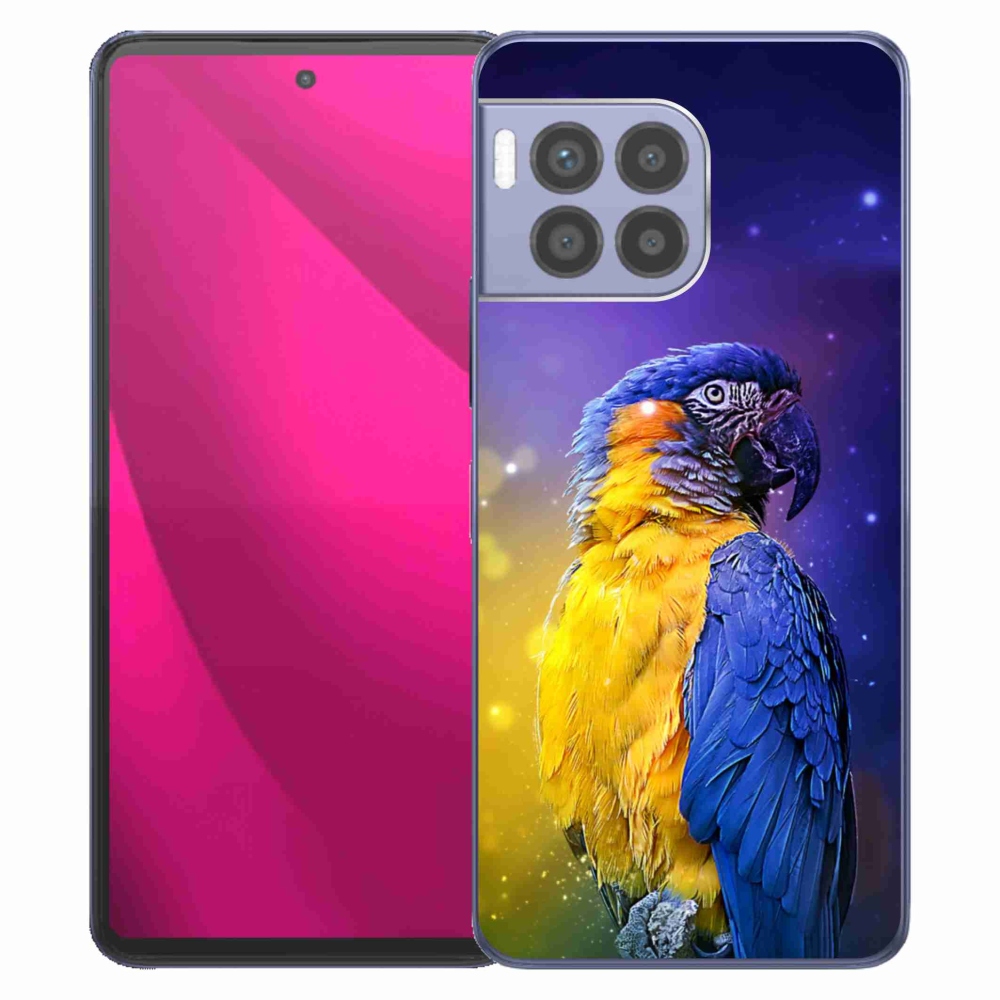 Zselés borítás mmCase a T-Mobile T Phone 2 Pro készülékhez - papagáj ara 1