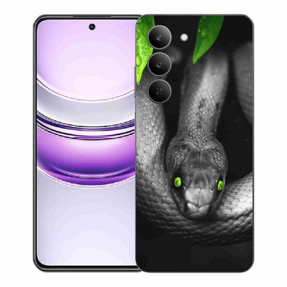 Gél borítás mmCase a Realme 14x 5G készülékhez - kígyó