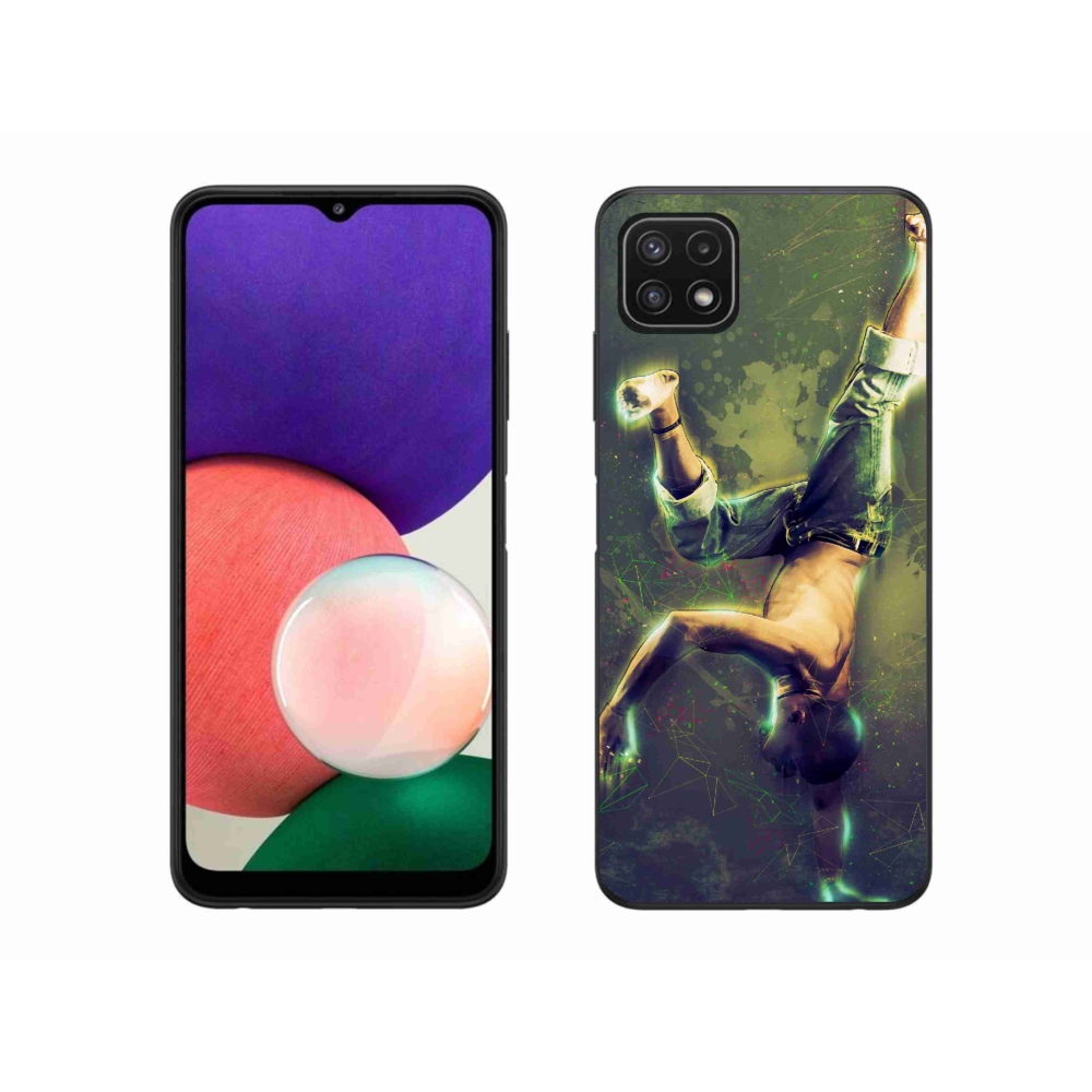 Gél borítás mmCase Samsung Galaxy A22 5G - breakdance