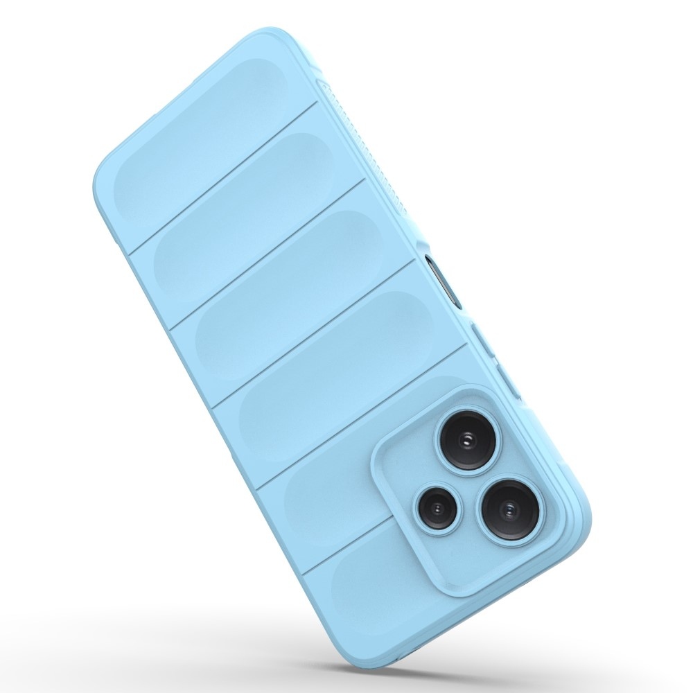 Rugg tartós zselés tok Xiaomi Redmi 12 5G - világoskék színben