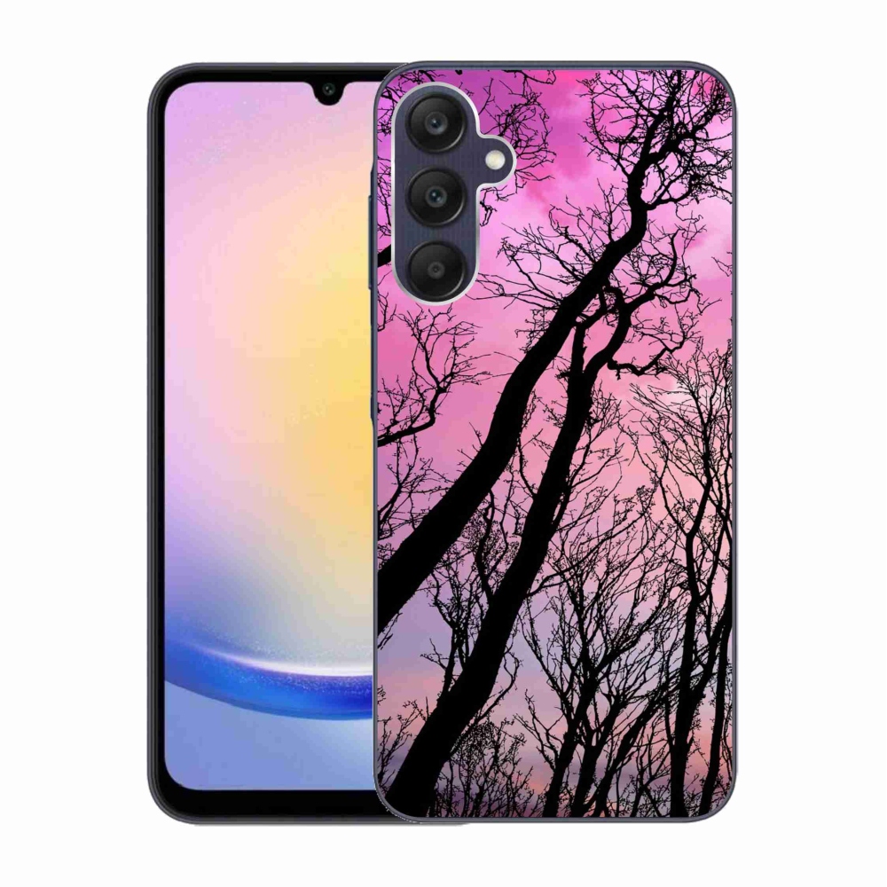 Gél tok mmCase a Samsung Galaxy A25 5G készülékhez - kidőlt fák