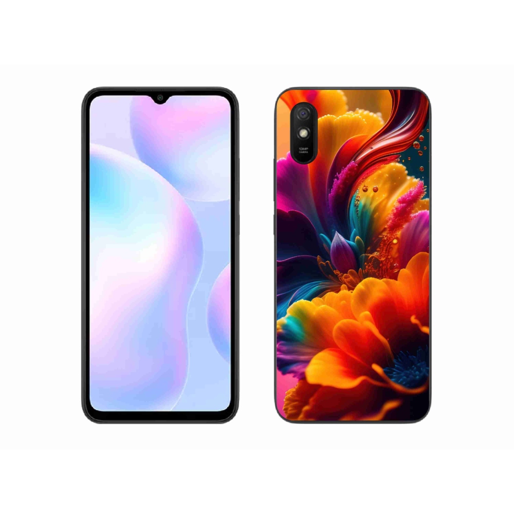 Gél borítás mmCase a Xiaomi Redmi 9A számára - absztrakt motívum 2