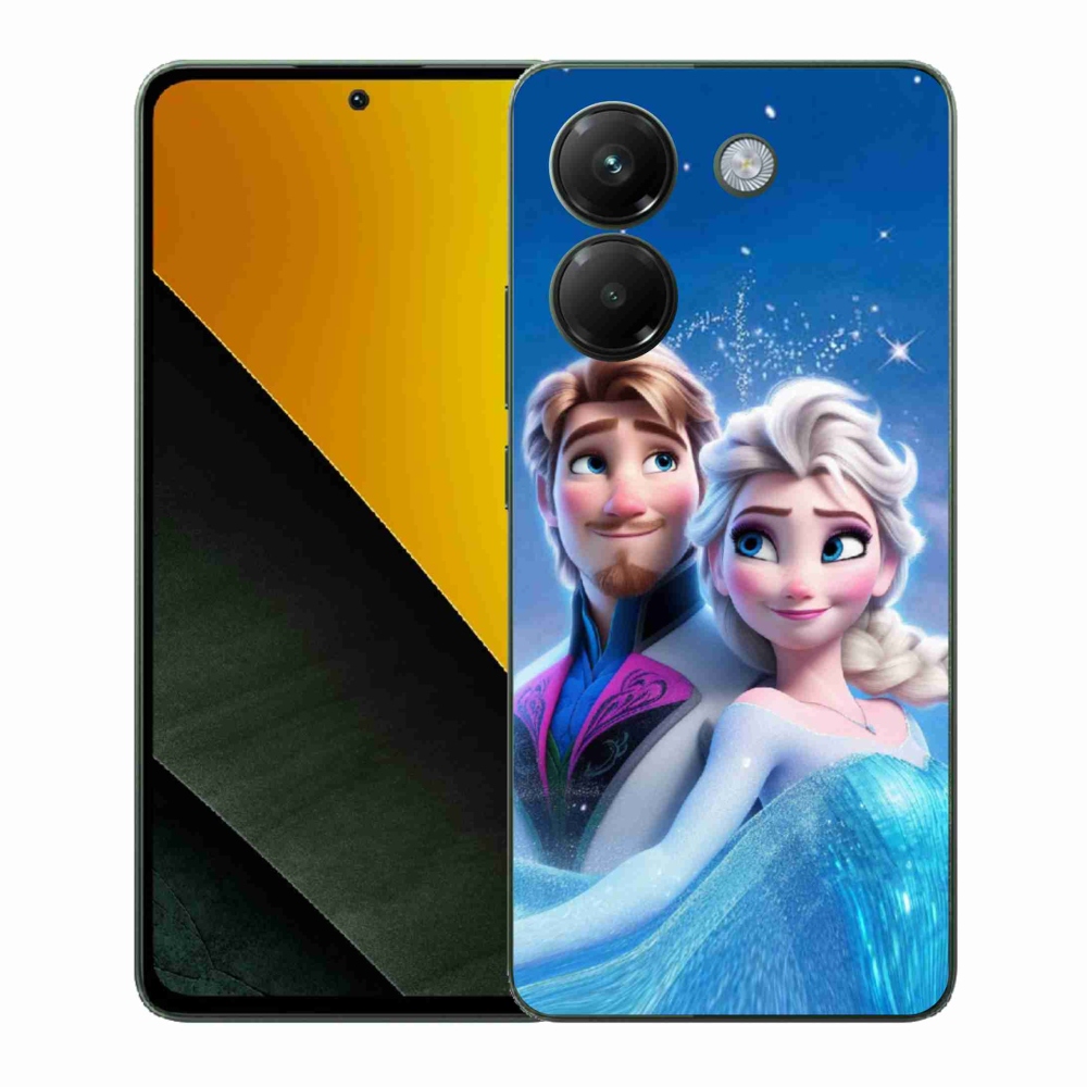 Zselés borítás mmCase a Xiaomi Poco M7 Pro 5G-hez - Ice Kingdom 1