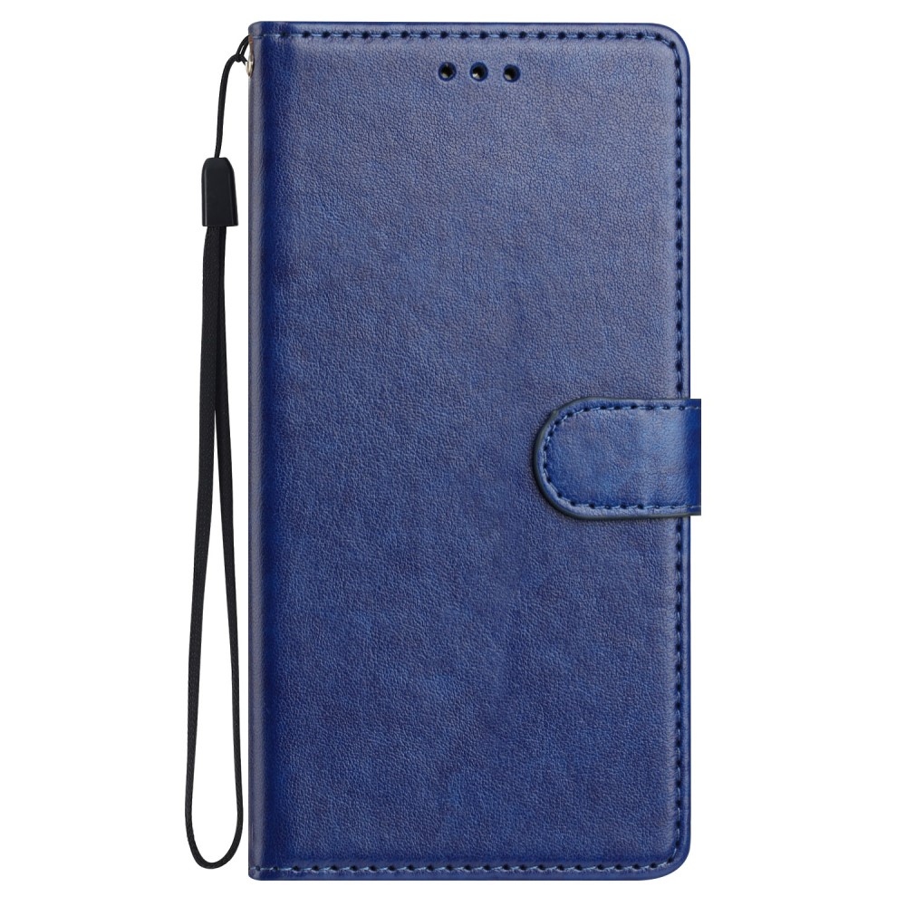 Vérrögök könyv tok a Xiaomi Redmi Note 14 5G-hez - kék
