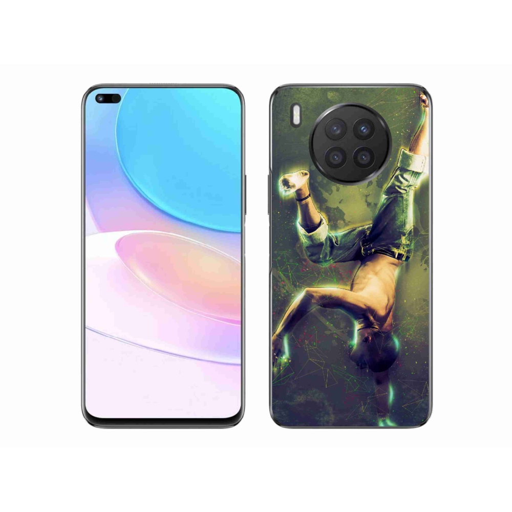 Gél borítás mmCase a Huawei Nova 8i számára - breakdance