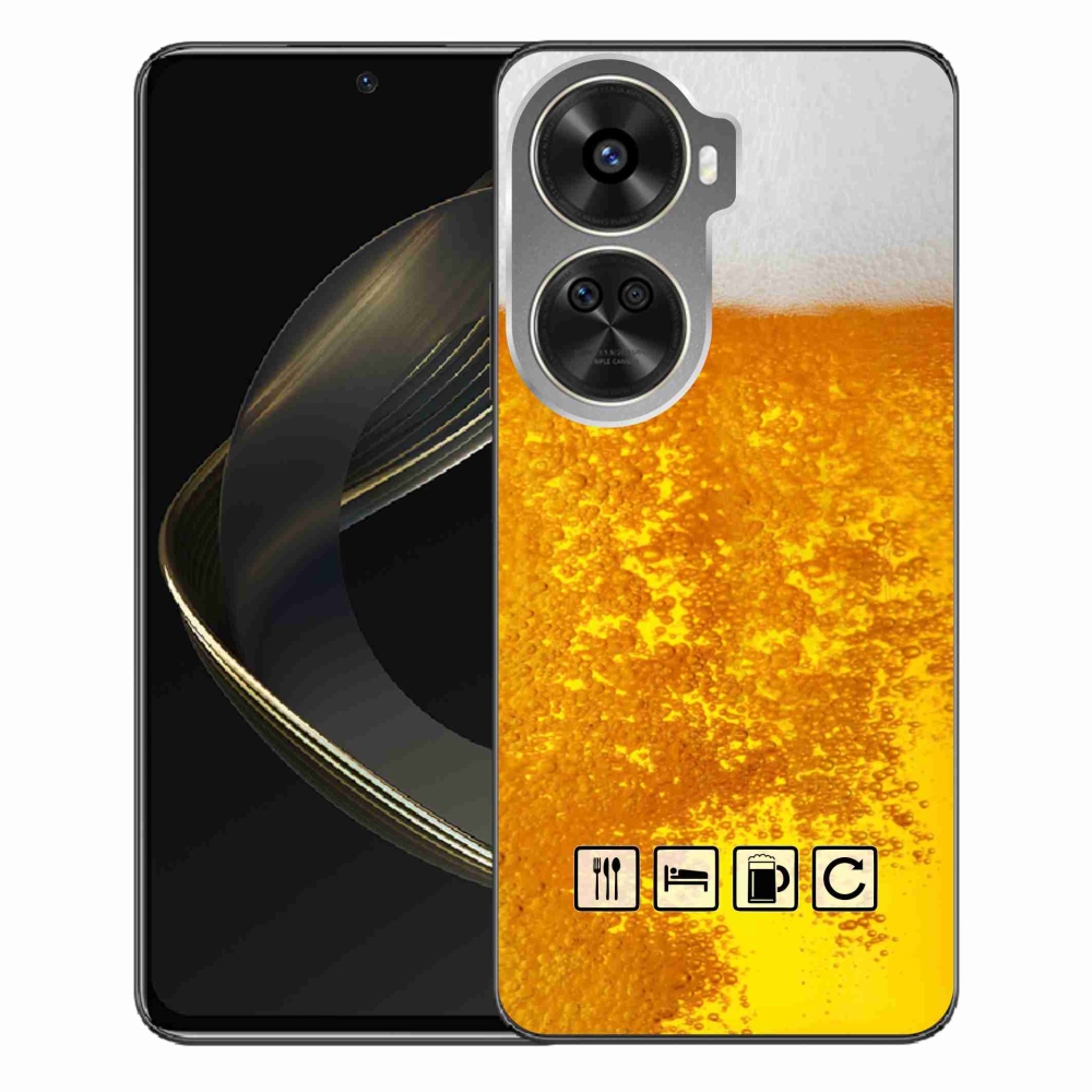 Gél borítás mmCase a Huawei Nova 12 SE számára - sör motívum 3