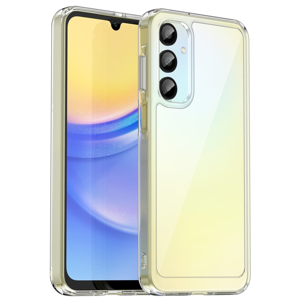 Gél tok kemény hátlappal Samsung Galaxy A16 4G/5G készülékhez - átlátszó