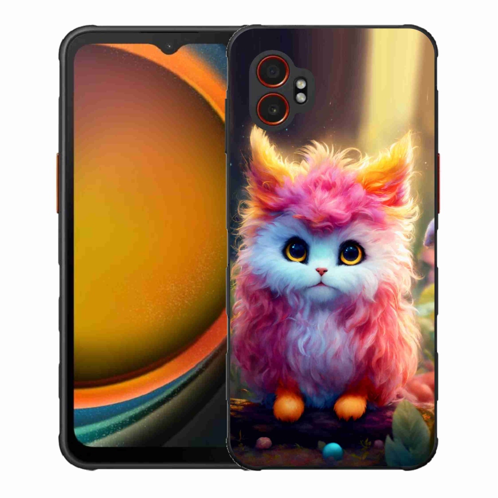 Gél borítás mmCase Samsung Galaxy Xcover 7 Pro - aranyos cica 5