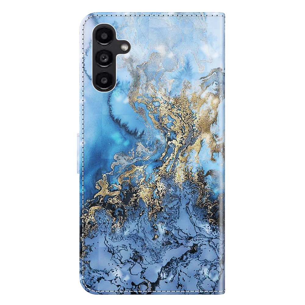 Nyomtatott könyv tok Samsung Galaxy A55 5G készülékhez - absztrakt minta