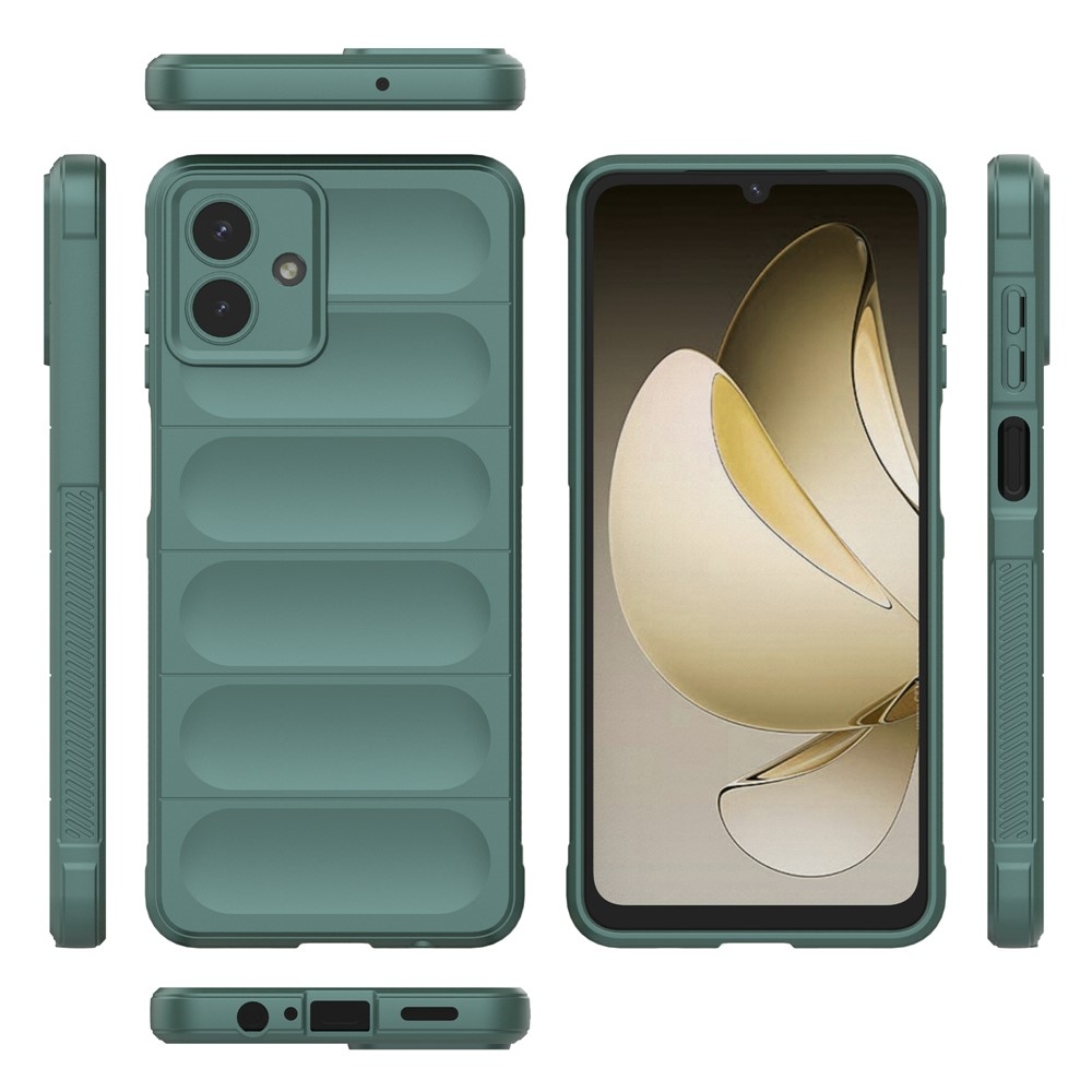 Rugg tartós zselés tok Samsung Galaxy A07 4G - zöld