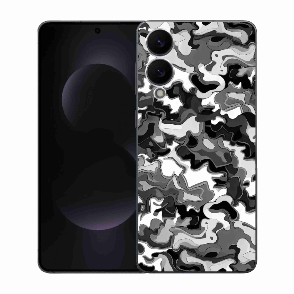 Zselés borítás mmCase Samsung Galaxy S25 Edge készülékhez - terepszínű minta 3