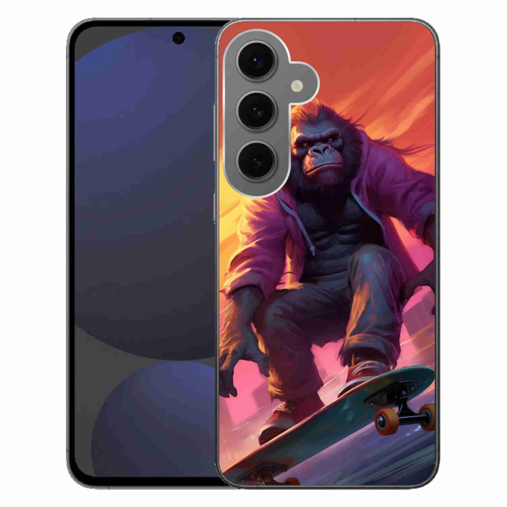 Zselés borítás mmCase Samsung Galaxy S24 FE - gorilla gördeszkán