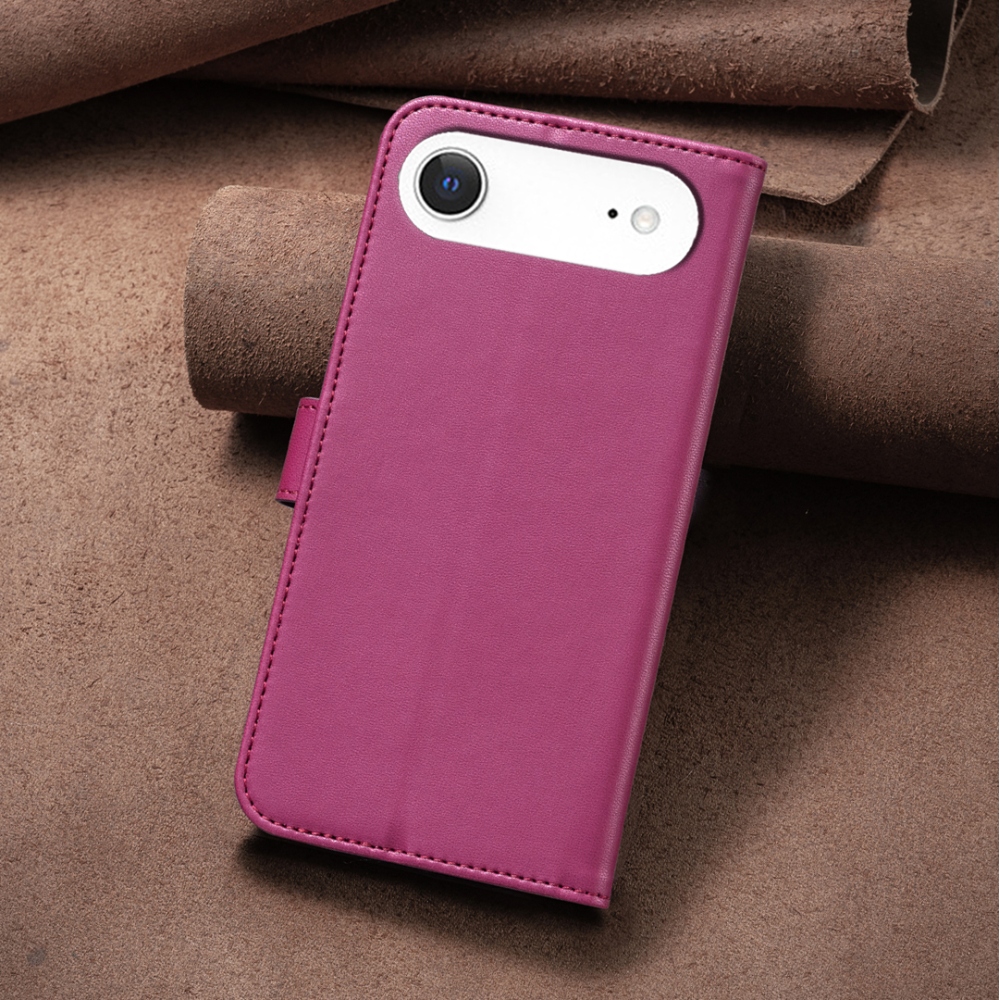 Clover könyvtáska iPhone 17 Air készülékhez - rózsaszín