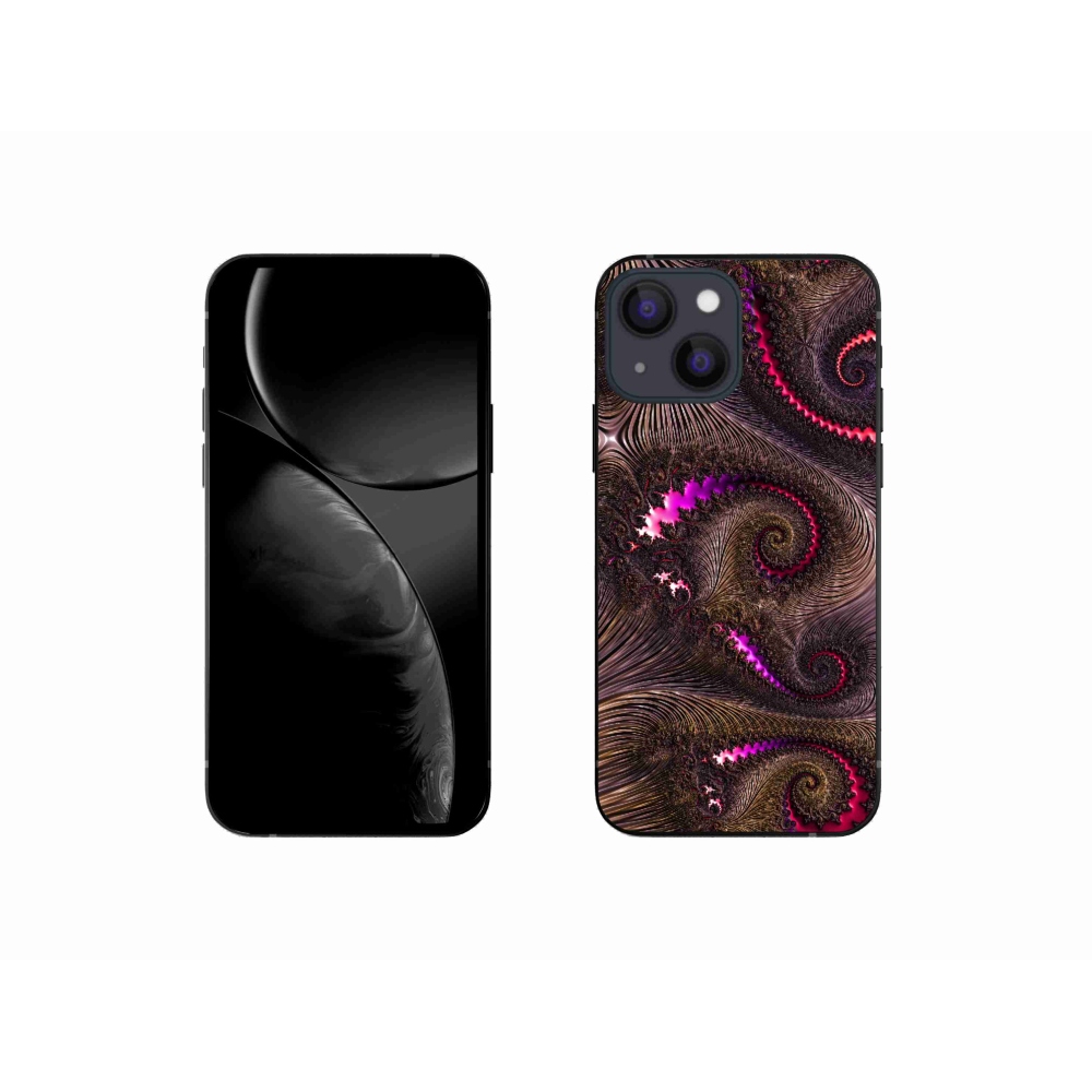 Gél borítás mmCase iPhone 13 mini készülékhez - absztrakt motívum 24