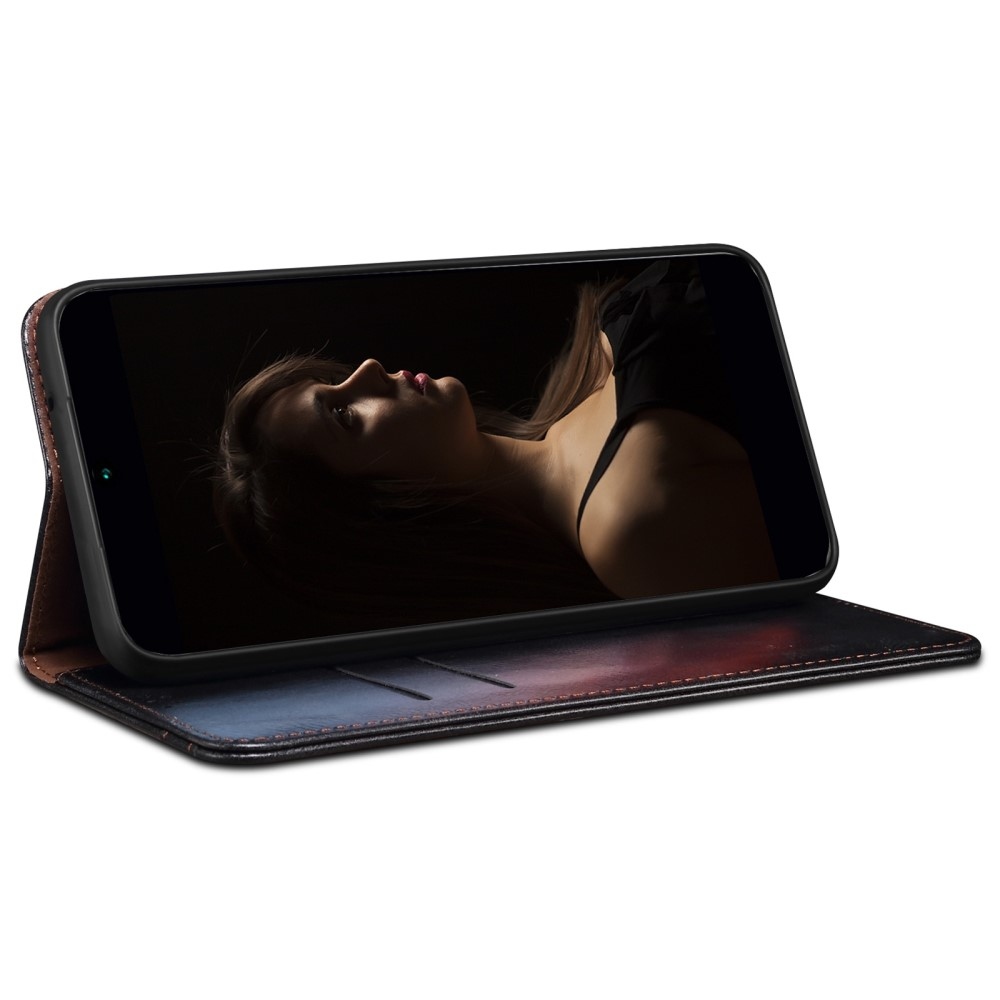 Viaszos könyvtáska Xiaomi 15 Ultra - fekete