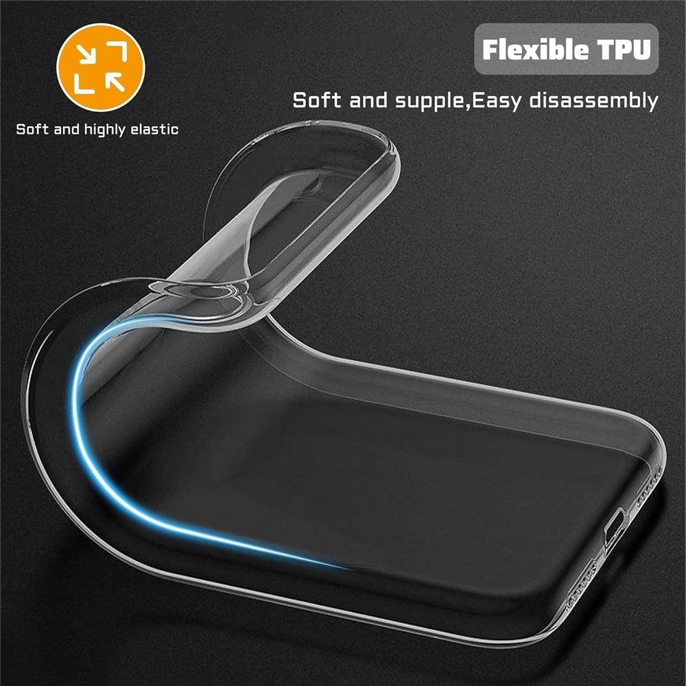 Arc átlátszó zselés tok + 2.5D edzett üveg Samsung Galaxy S25 FE - átlátszó