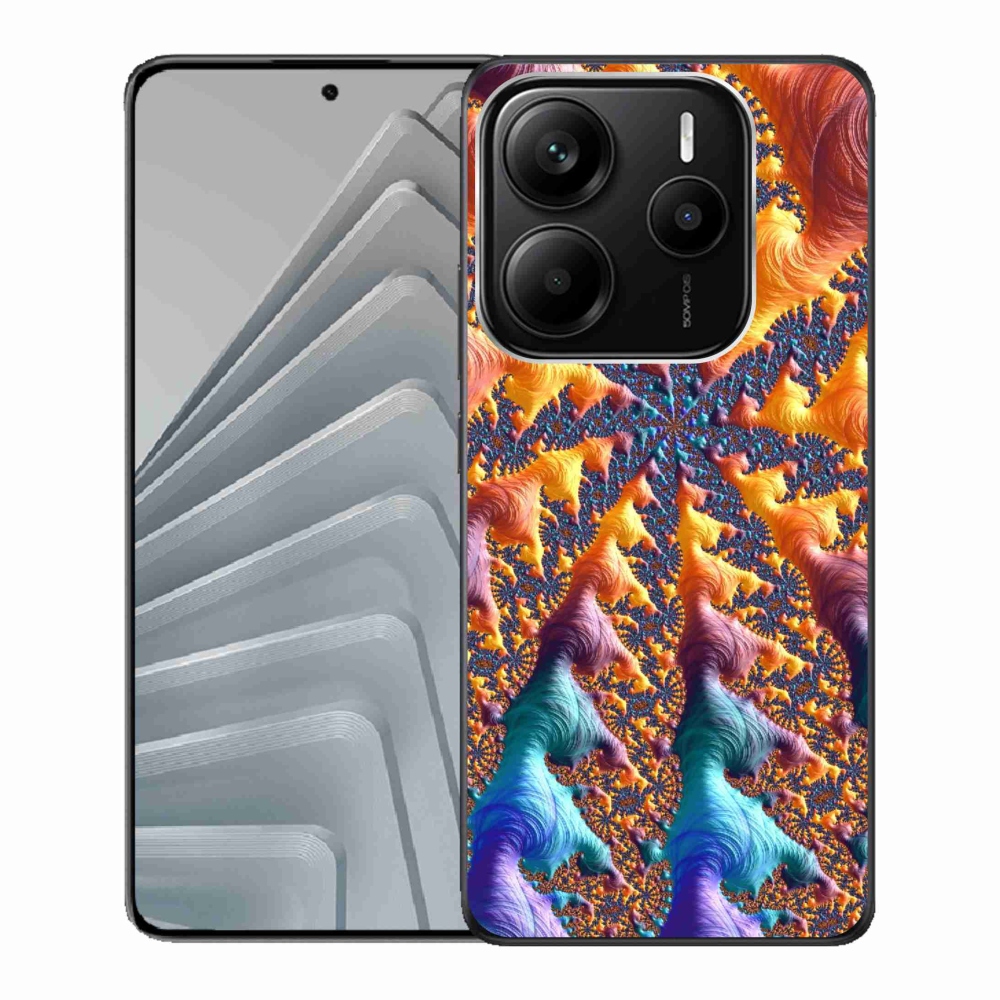 Gél borítás mmCase a Xiaomi Redmi Note 14 5G számára - absztrakt motívum 23