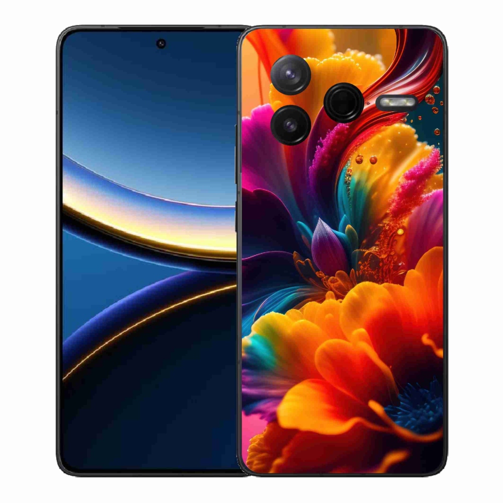 Gél borítás mmCase a Xiaomi Poco F7 Pro számára - absztrakt motívum 2