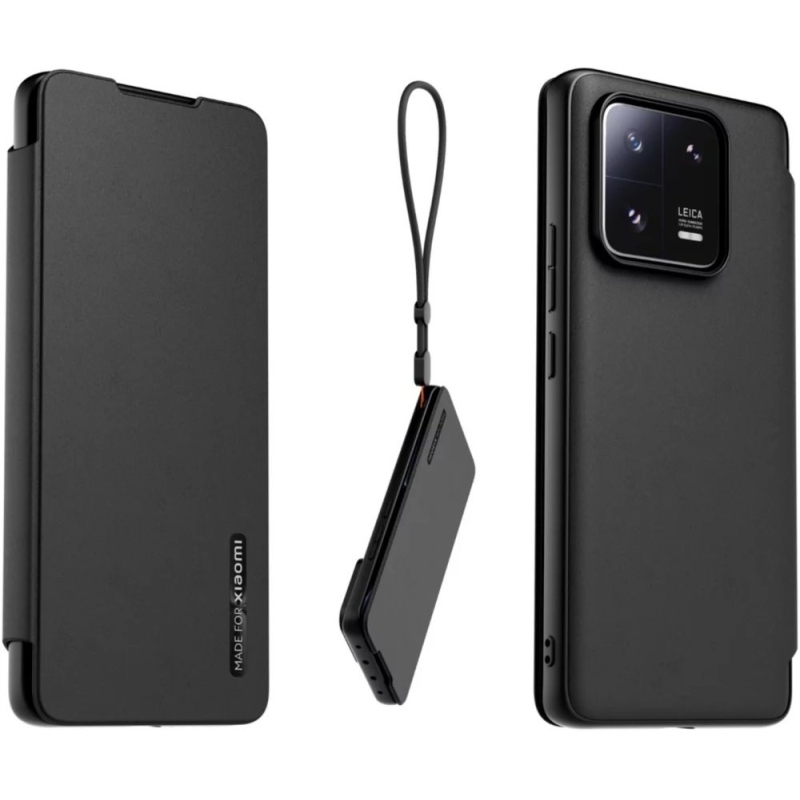 Xiaomi Book Case tok tokkal a Xiaomi 13 Pro-hoz Fekete