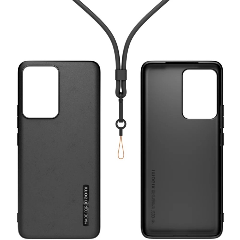 Xiaomi TPU borítás szíjjal Xiaomi 13 Lite fekete színhez