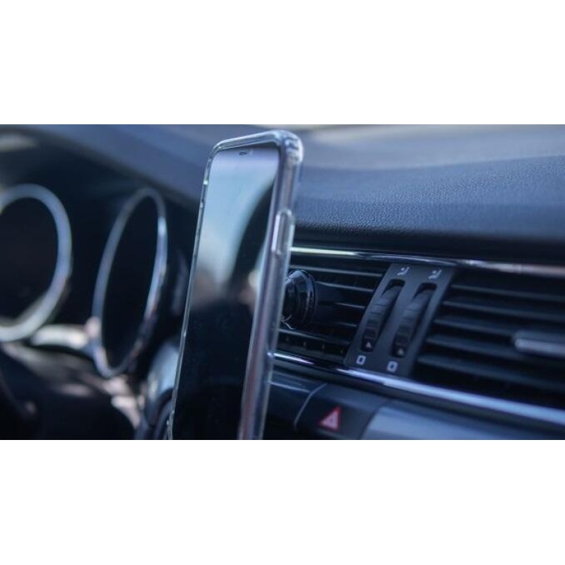 S-GRIP AV-M9 mágneses autós ventilátor tartó - Fekete/ezüst