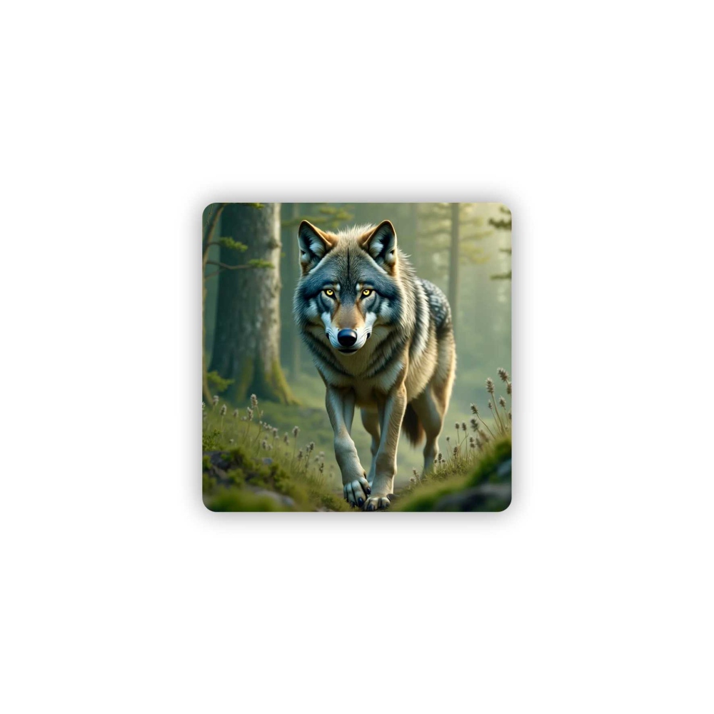 65x65mm-es négyzet alakú mágnes - Farkas Őrző