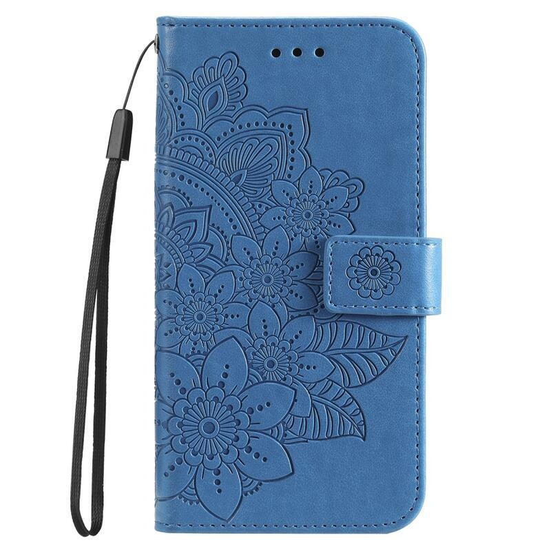 Mandala könyvtáska Honor Magic 5 Lite 5G készülékhez - kék