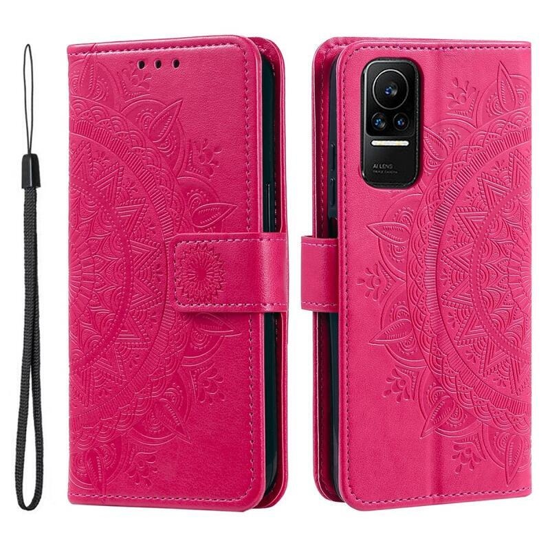 Mandala könyv tok Xiaomi 13 Lite-hoz - rózsaszínű