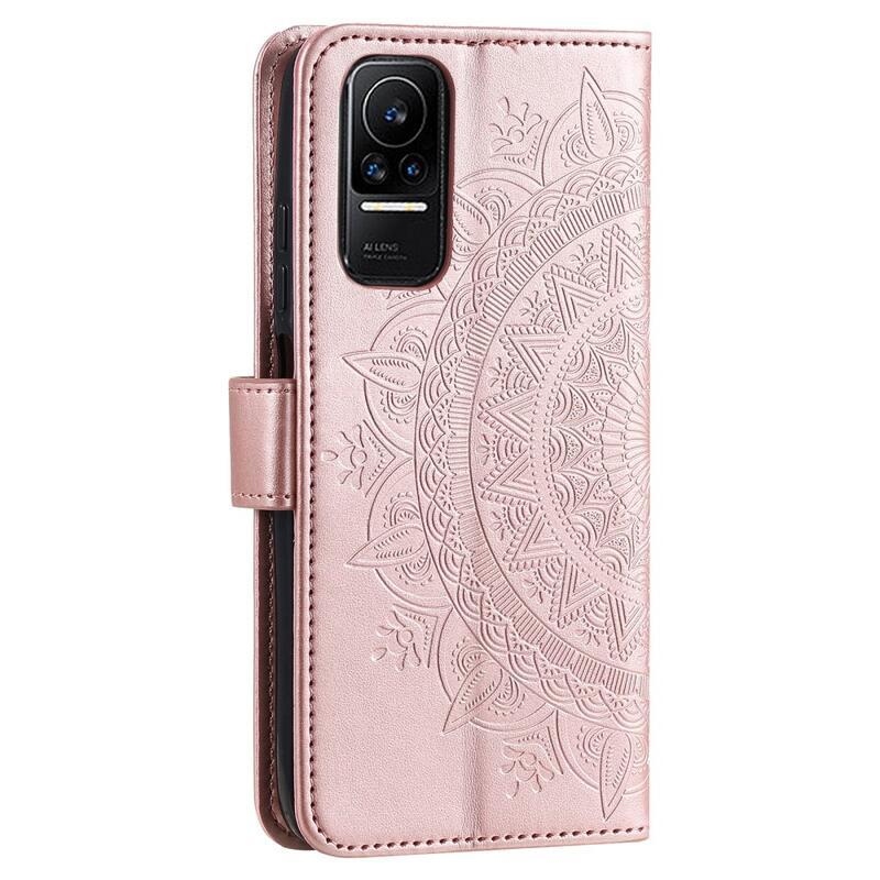 Mandala könyv tok Xiaomi 13 Lite-hoz - rózsaarany