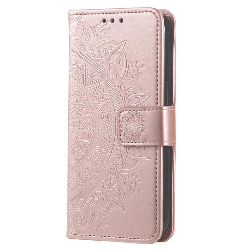 Mandala könyv tok Xiaomi 13 Lite-hoz - rózsaarany