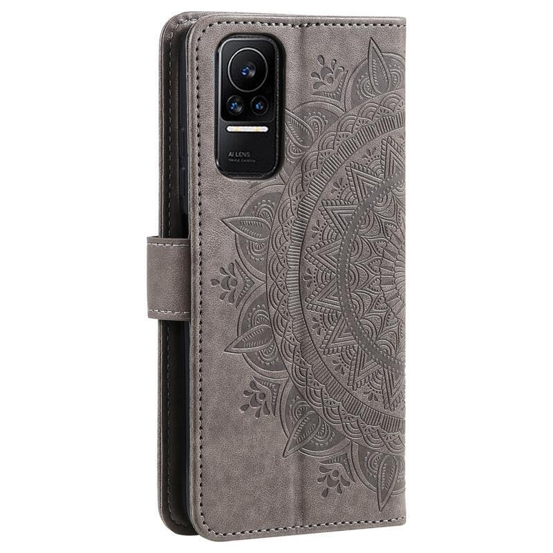Mandala könyv tok Xiaomi 13 Lite-hoz - szürke