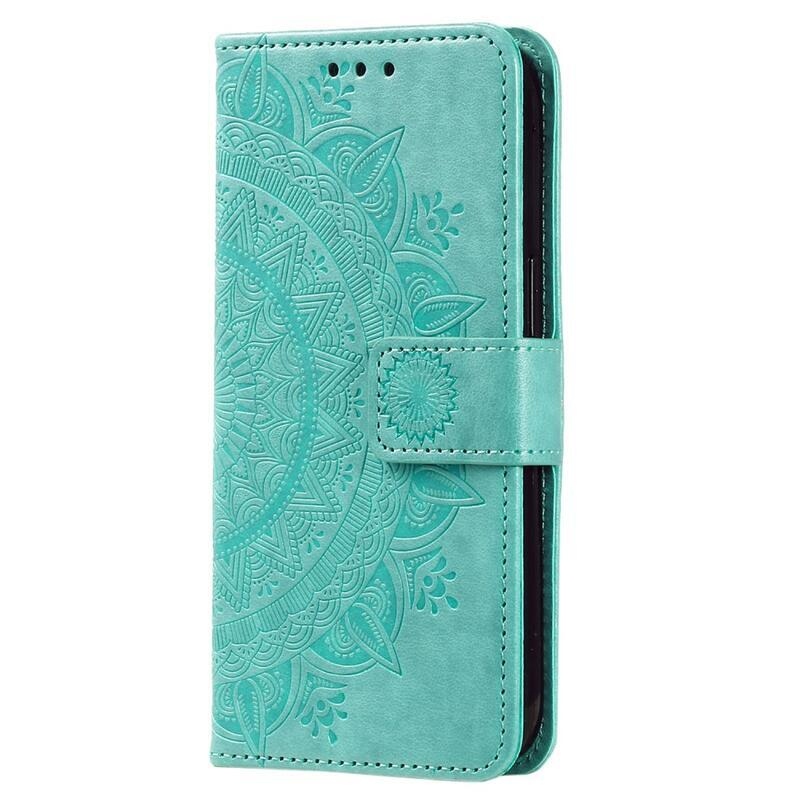 Mandala könyv tok Xiaomi 13 Lite-hoz - zöld